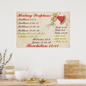 Healing Scriptures Poster (Küche)