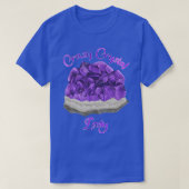 Healing Stone EsotericCrazy Crystal Lady2662 T-Shirt (Design vorne)