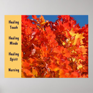 Healing Touch Heilende Gedanken Heilender Geist Kr Poster
