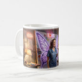 Healing Wings in an Urban Dream Studio Mug Kaffeetasse (Vorderseite Links)