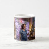 Healing Wings in an Urban Dream Studio Mug Kaffeetasse (Mittel)