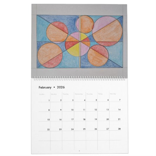 healingcolors calendar 2026 kalender (Feb 2026)