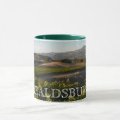 Healsburg Wein-Land-Tasse Tasse (Zentrum)