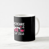 Health Care Hero Labrador Tech Labortechniker Kaffeetasse (VorderseiteRechts)