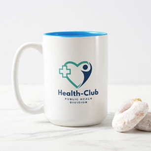 Health Club Public Health Zweifarbige Tasse