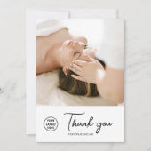 Health Coach Holistic Therapist Dankeskarte (Vorderseite)