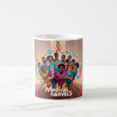 Health Heroes Tasse: Feiern Sie medizinische Innov Kaffeetasse (Mittel)