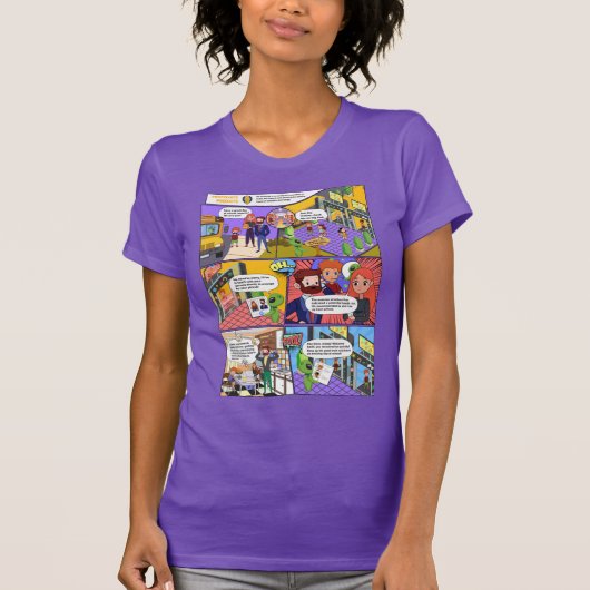 Health Karo KI Comic T - Shirt (Vorderseite)