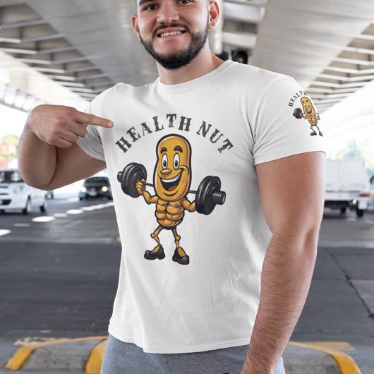 💪 Health Nut Fun T-Shirt 🥜