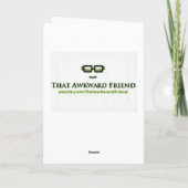 Health Nut Happy Birthday Karte (Rückseite)