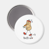 Health Nut Magnet (Vorderseite/Rückseite)