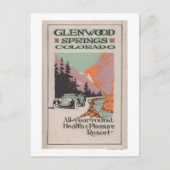 Health Resort Poster Nr. 1 Postkarte (Vorderseite)
