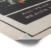 Health Resort Poster Nr. 2 (Ecke)