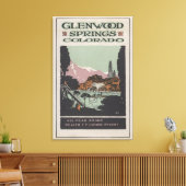 Health Resort Poster Nr. 2 Leinwanddruck (Insitu (Wohnzimmer))