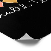 Health Tech Heart, School Clinic Squad Valentine's Poster (Ecke)