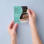 Health Wellness-Center Poster Flyer Wellness Cente (Gruppe)