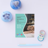 Health Wellness-Center Poster Flyer Wellness Cente (Einzeln)