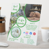 Health Wellness-Center Poster Flyer Wellness Cente Sockelschild (In Situ)