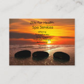 Health Wellness-Center Services Business Cards Visitenkarte (Vorderseite)