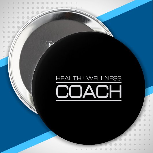 Health Wellness Coach Fitness Personal Trainer Fit Button