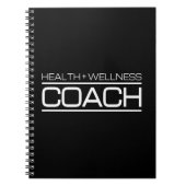 Health Wellness Coach Fitness Personal Trainer Fit Notizblock (Vorderseite)