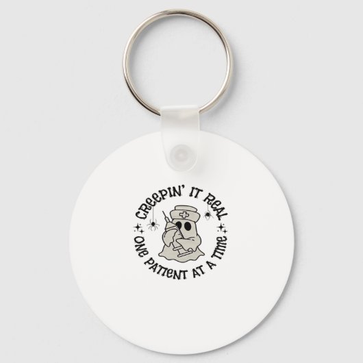 Healthcare Halloween, Creeping It Real One Patient Schlüsselanhänger (Vorderseite)