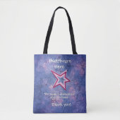 Healthcare Hero Tote Bag Tasche (Vorderseite)