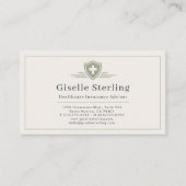 Healthcare Insurance Advisor Visitenkarte (Vorderseite)