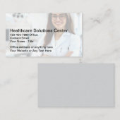 Healthcare Insurance Rep Business Cards Visitenkarte (Vorne/Hinten)