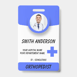 Healthcare Nurse Photo ID Badge Card Ausweis