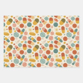 Healthcare & Pharmacy Boho Earth Tone Kapsel Geschenkpapier Set (Vorderseite 2)