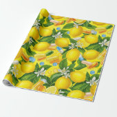 Healthcare & Pharmacy Lemon Gelbe Kapsel Geschenkpapier (Ungerollt)