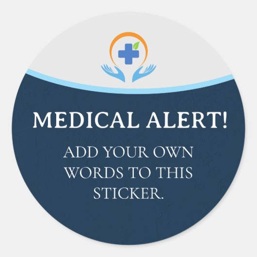 Healthcare ProfessionalSticker Runder Aufkleber (Vorderseite)