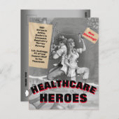 HEALTHCARE WORKER HEROES by Slipperywindow Postkarte (Vorne/Hinten)