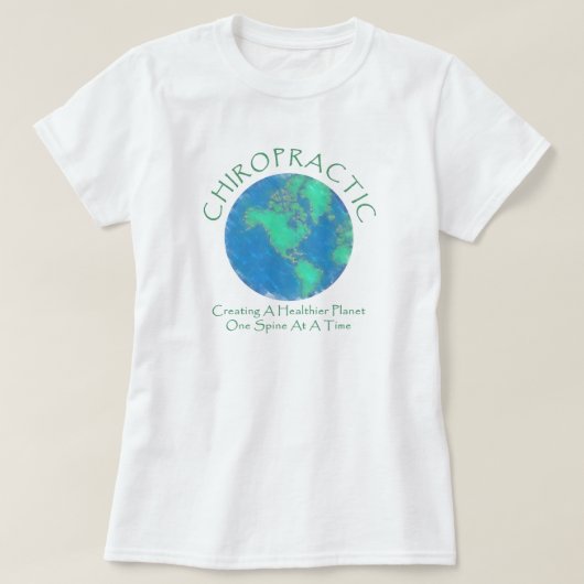 Healthier Planet Chiro T-Shirt (Design vorne)