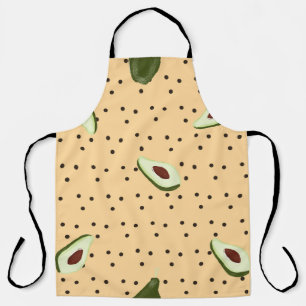Healthy foods. Seamless avocado pattern,  avocado  Schürze