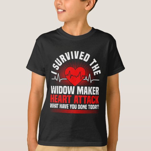 Healthy Heart Disease, Heart Surgery & Cardiac T-Shirt (Vorderseite)