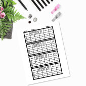 Healthy Heart Journal Papier Seite 2 Vorlage