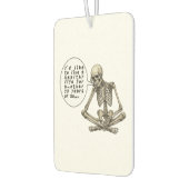 Healthy Life Can Wait Skeleton Autolufterfrischer (Links)