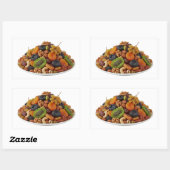 Healthy Mixed Dry Fruits and Nuts Sticker (Blatt)