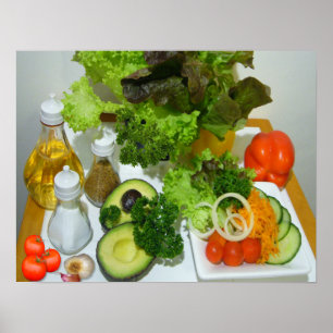 HEALTHY SALAD ~ Poster # 2