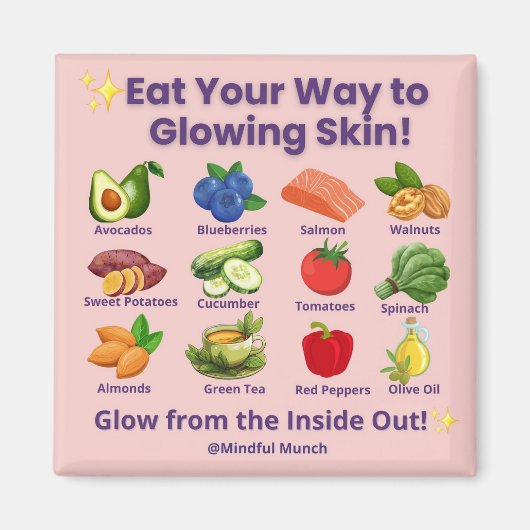 ✨Healthy Skin Fridge Magnet (Vorne)