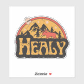 Healy, Alaska Sticker (Blatt)