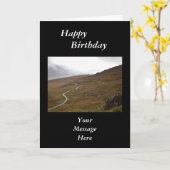 Healy Durchlauf, kurvenreiche Straße in Irland Karte (Gelbe Blume)