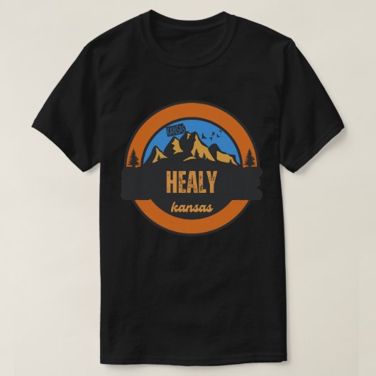 Healy, Kansas T-Shirt (Design vorne)