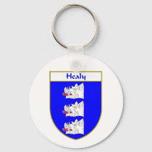Healy Wappen/Familienwappen Schlüsselanhänger