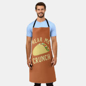 Hear  Me Crunch Taco Schürze (Getragen)