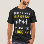 Hear You Clogging Clog Clogger T-Shirt (Vorderseite)