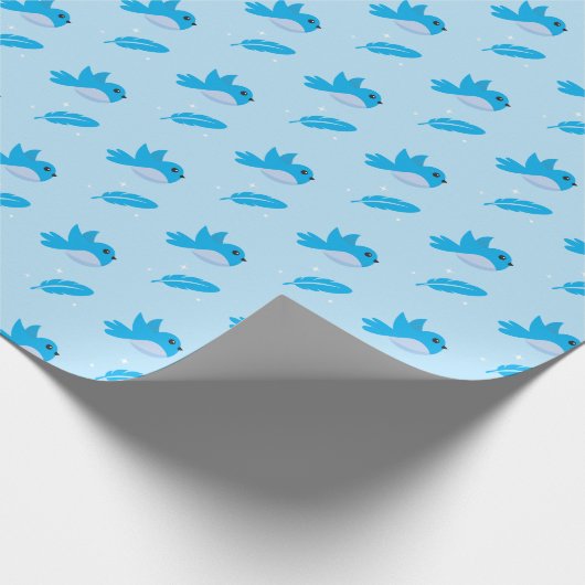 Heard Saite Ate No Bird / Gift Wrapping Paper Geschenkpapier (Ecke)