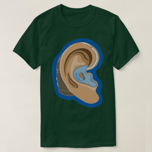 Hearing Aid 5 T-Shirt (Design vorne)